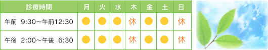 診療時間
